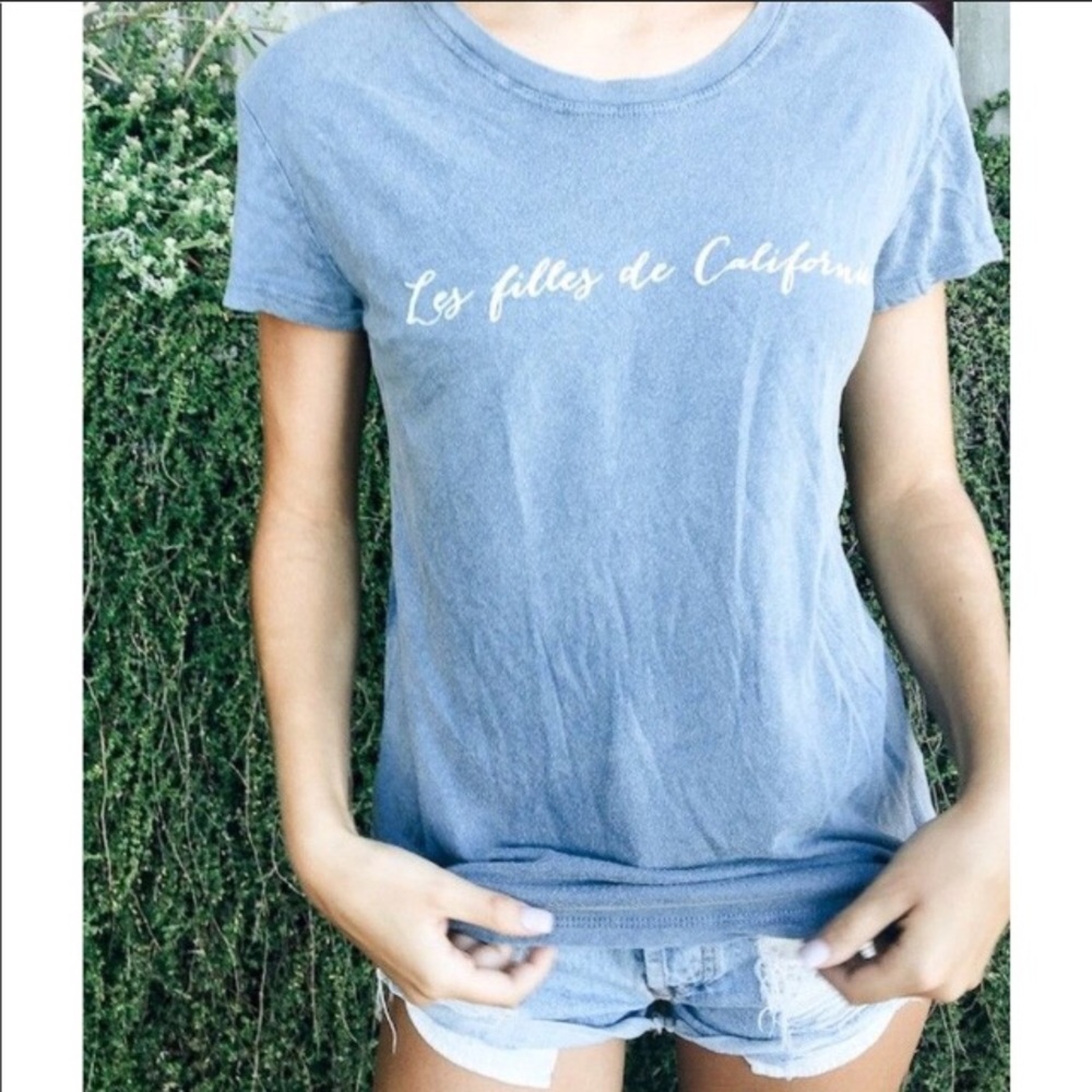 Brandy Melville Girls of California Tee Rare